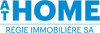 Logo AT-HOME Régie Immobilière SA