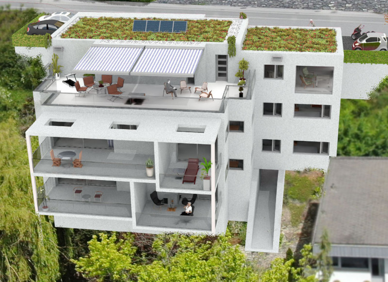Nouvelle réalisation de 4 appartements à Gravelone/Sion. Votre nouveau nid? image 4