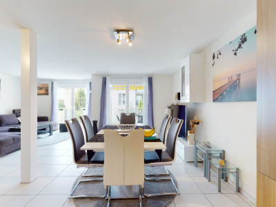 Aussergewöhnliches Reihenhaus mit toller Aussicht in Worb image 4