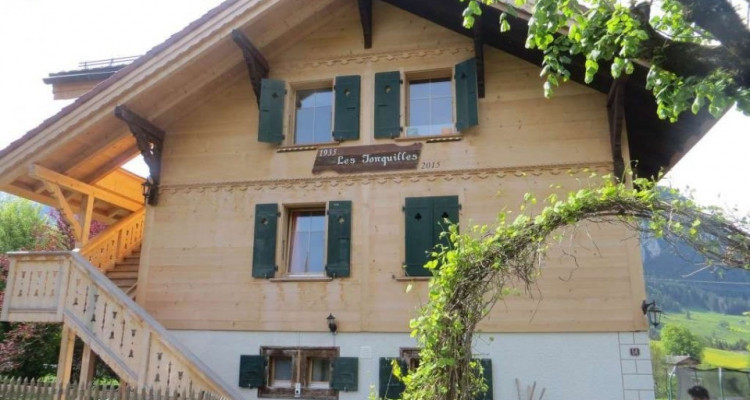 Superbe 5.5 pièces à Chateau-dOex, vue dégagée. image 1