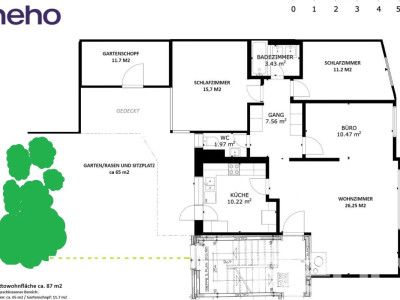 Gemütliche Gartenwohnung an bester Lage im Kreis 7 image 12