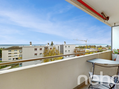 Bel appartement avec balcon et vue lac à Bevaix  ! image 1