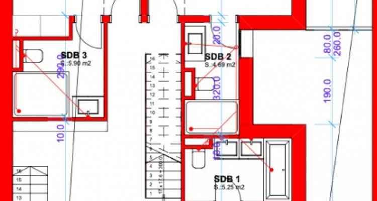 Villas sur plan à Vandoeuvres 240 m2 habitables + sous-sol de 78 m2 image 6