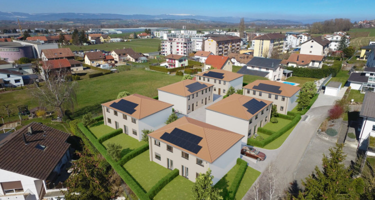 A vendre villa jumelée de 4,5 pces sur la Commune de Domdidier image 8