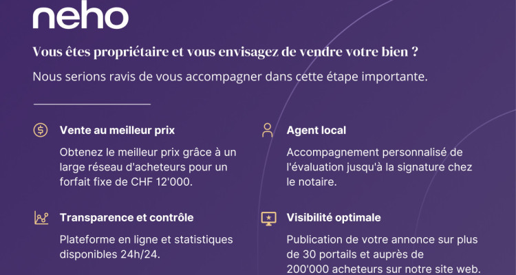 Rare à la vente: 3 appartements et leurs terrains à Vétroz image 6