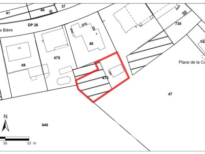 Belle parcelle pour maison à 1 ou 2 logements au centre dApples image 4