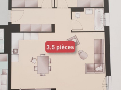 Appartements de 3.5 Pièces, luminosité, raffinement et confort image 1