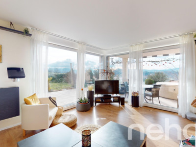 Splendide villa darchitecte avec belle vue sur les Préalpes & le lac image 4