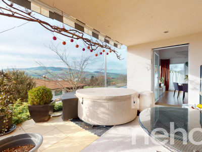 Splendide villa darchitecte avec belle vue sur les Préalpes & le lac image 10