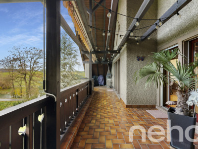 177 m2 grosse Maisonette-Wohnung mit unverbaubarem Blick in Hochfelden image 11