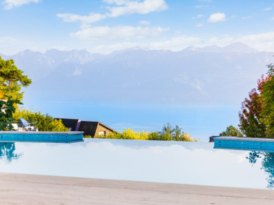 Splendide maison individuelle avec vue panoramique à La Conversion image 3