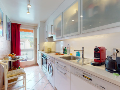 Charmant appartement traversant avec 3 balcons à Clarens-Montreux image 5