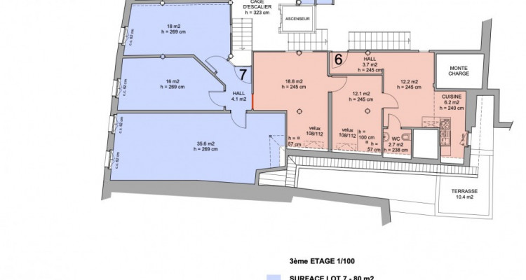 Bureaux de prestige ou cabinet médical  - Place de la Riponne image 7