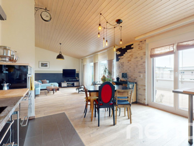 Magnifique attique à Orbe avec vue sur la plaine et le Suchet ! image 7