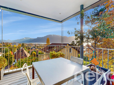 Lumineux attique de standing avec vue panoramique sur le lac image 2