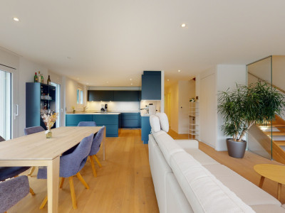 Magnifique maison jumelle au calme absolu à Blonay image 3