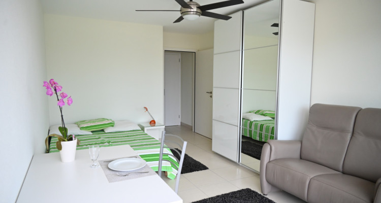 Mies (ref Mcm3):Chambre meublée avec SDB privée, bacon vue lac image 1