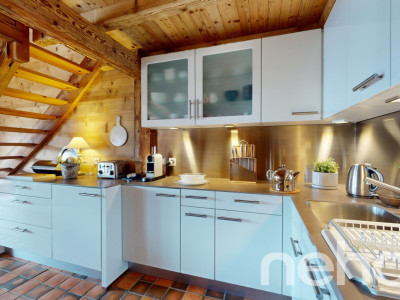 Exclusif : magnifique duplex en attique au style vieux chalet image 3