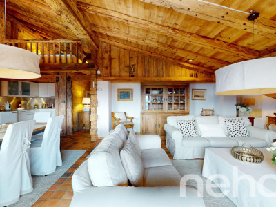 Exclusif : magnifique duplex en attique au style vieux chalet image 5