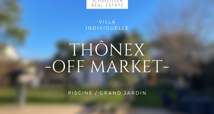 Magnifique Villa Individuelle avec Piscine à Thônex image 1