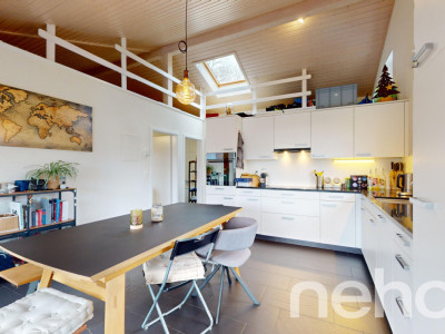 Charmant attique avec mezzanine et piscine en copropriété image 6