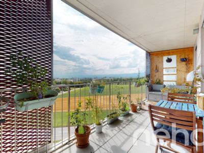 Spacieux appartement 3.5p traversant avec grand balcon et vue dégagée image 4