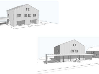 Projet 2 villas neuves Minergie P avec permis de construire image 2