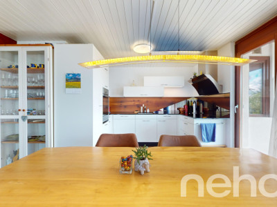 Prächtiges Einfamilienhaus mit wunderschönem Garten und Alpensicht image 5