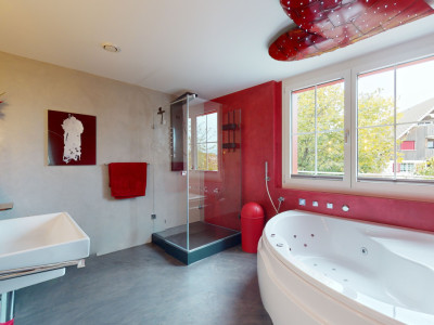 Charmante Doppelhaushälfte mit idyllischem Garten in Buchs image 8