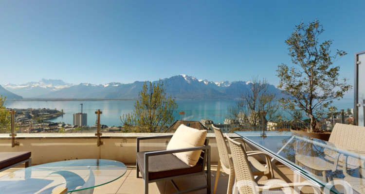 Superbe duplex de 3,5 pces avec vue panoramique sur le lac à Montreux image 1