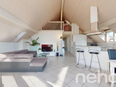 Sonnige Maisonette-Wohnung mit zwei Terrassen und Cheminée image 5