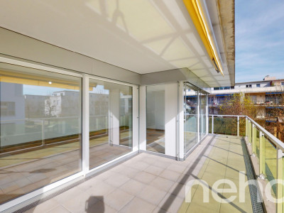 Schöne Wohnung mit grosser Terrasse und XL Parkplatz image 3