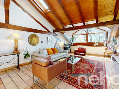 Magnifique duplex de 7,5pcs avec terrasse arborisée au calme à Begnins image 2