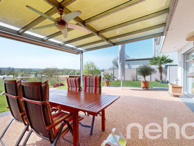 Schöne Terrassenwohnung im Gartengeschoss mit traumhafter Aussicht image 6