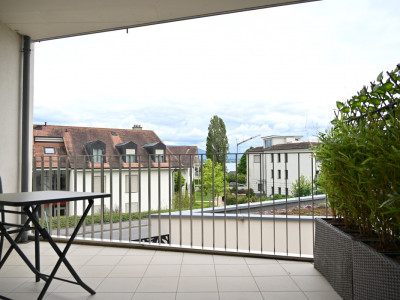 Mies (ref Mcm2): Chambre meublée, avec SDD et balcon vue Lac image 1
