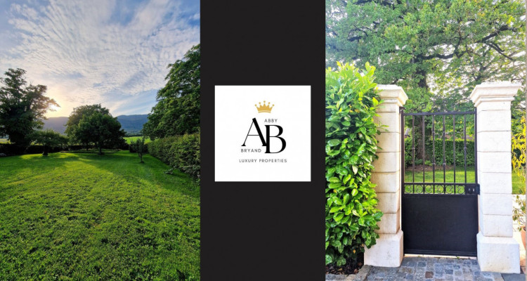 Abby Bryand propriété de luxe présente Maison de maître donnant sur golf Bonmont image 13