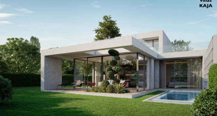 Villa contemporaine jumelée - création d’architecte - Vente interactive image 9