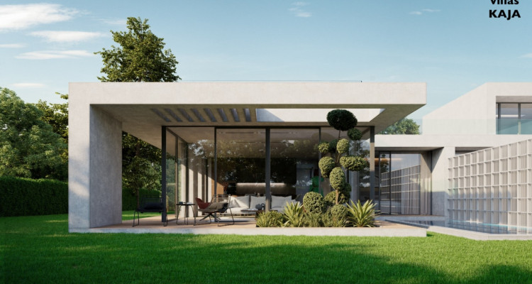 Villa contemporaine jumelée - création d’architecte - Vente interactive image 1