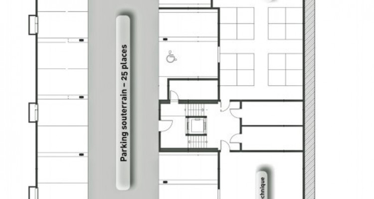 LOCATION VENTE - Appartement de 3,5 pièces avec balcon. image 6
