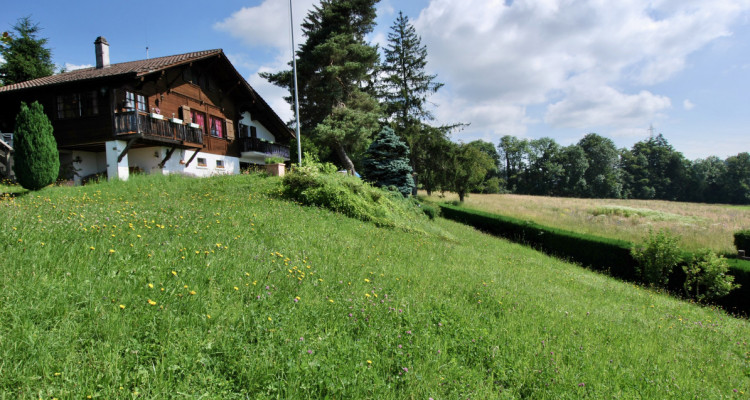 Terrain avec charmant chalet implanté sur un terrain constructible de 1913m2 image 4