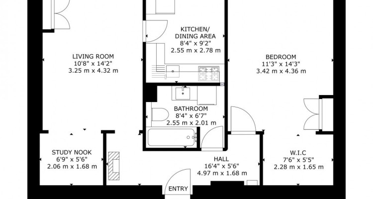 FURNISHED - 1 bedroom apartment - Opposite Eaux-Vives Train Station image 5