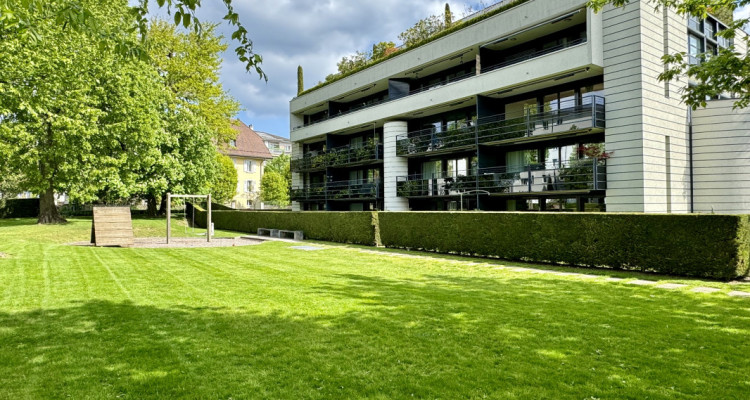 Unique: 2-bedrooms furnished apartement with a garden near Nyon train station  image 1