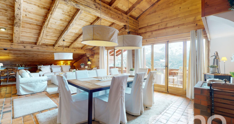 Exclusif: magnifique duplex en attique dans un style vieux chalet image 9