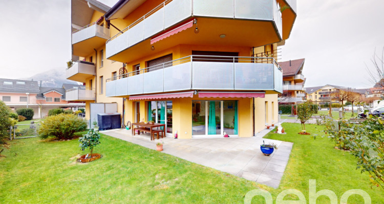 Exclusif: Bel appartement avec grande terrasse et jardin image 3