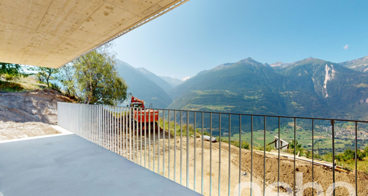 Neuwertige 3.5-Zimmer-Wohnung mit Terrasse und Bergblick in Erschmatt image 5