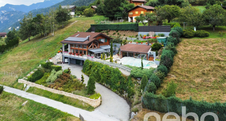 Superbe Villa avec piscine à Daillet sur Grône image 1