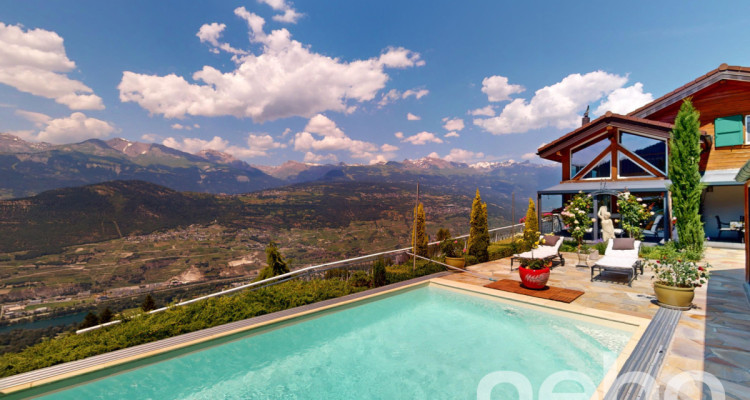 Superbe Villa avec piscine à Daillet sur Grône image 10