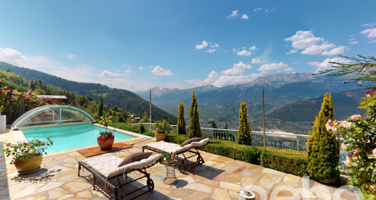 Superbe Villa avec piscine à Daillet sur Grône image 12