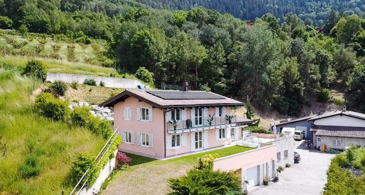 SÃ©duisante villa individuelle Ã  la Coutoulaz sur les hauteurs de GrÃ´ne image 3