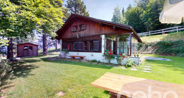 Exclusif: Superbe chalet avec vue sur le plateau et le Jura image 2